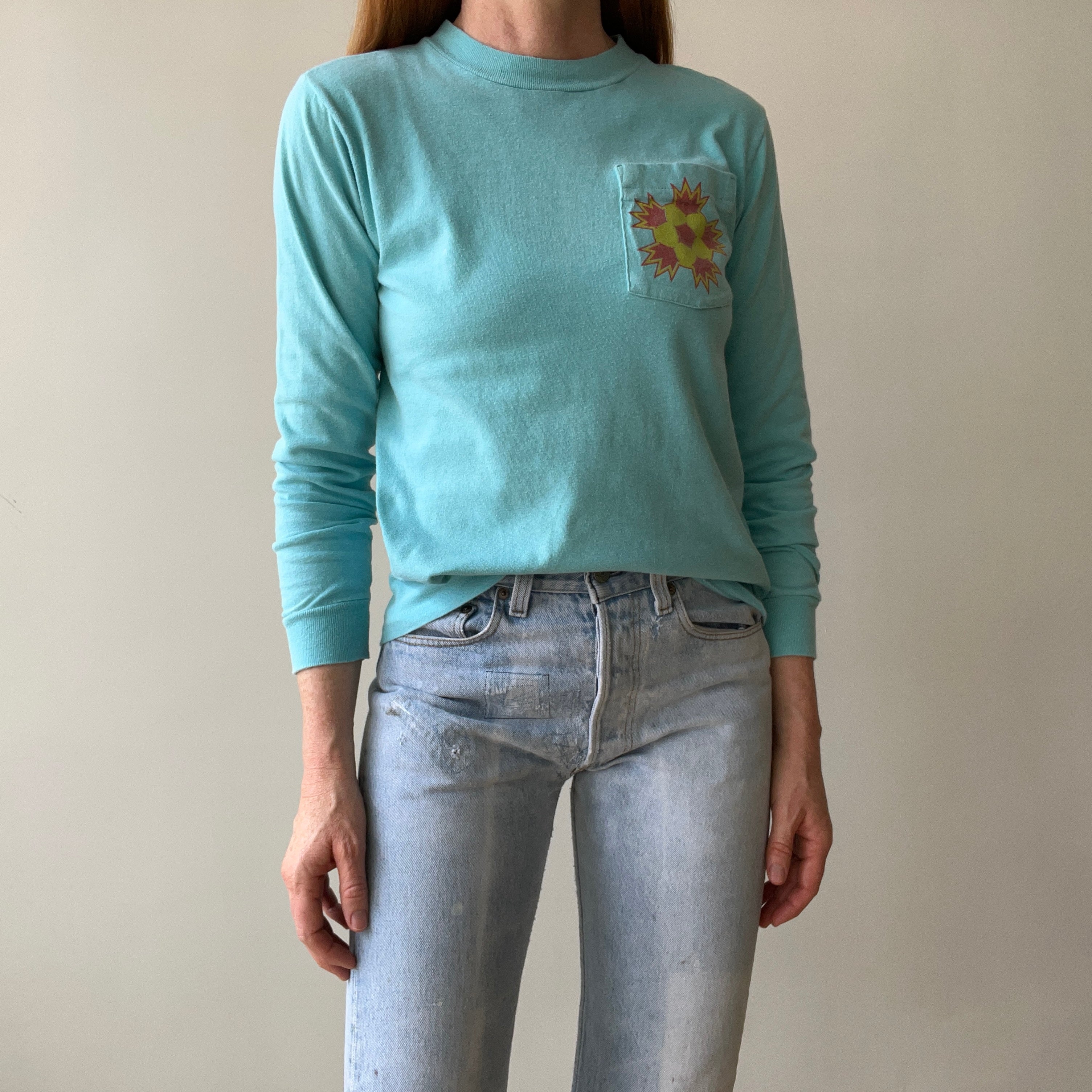 1980s Baltimore Blast Long Sleeve Smaller Soccer Shirt