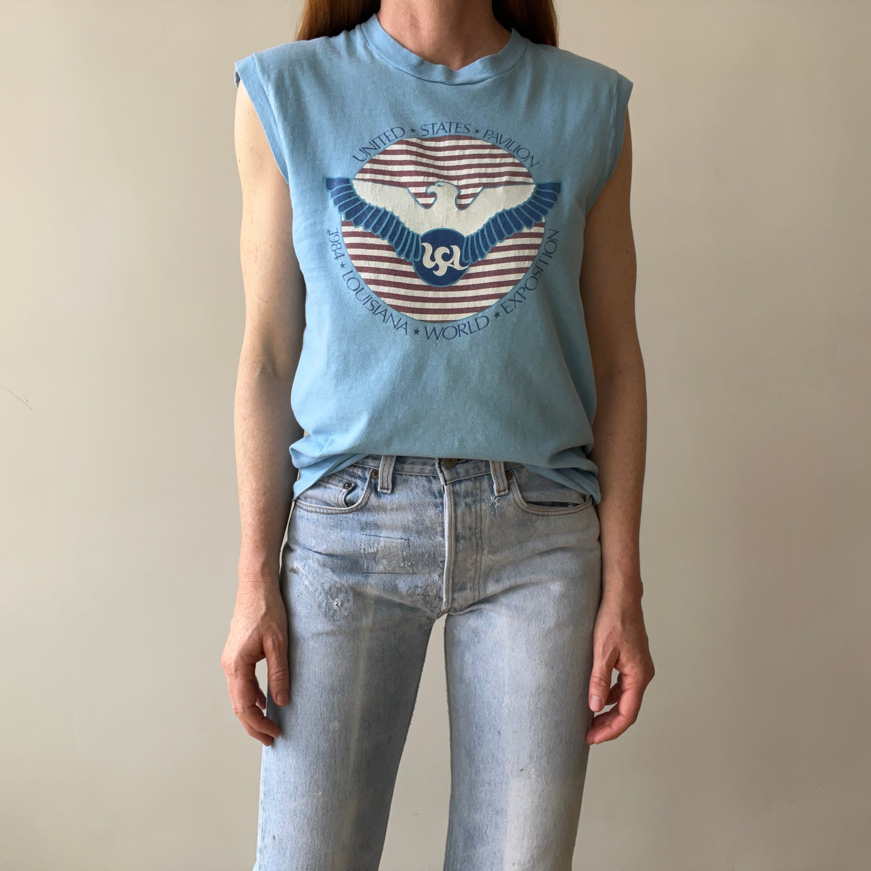 1984 Louisiana World Exposition Cotton Muscle Tank
