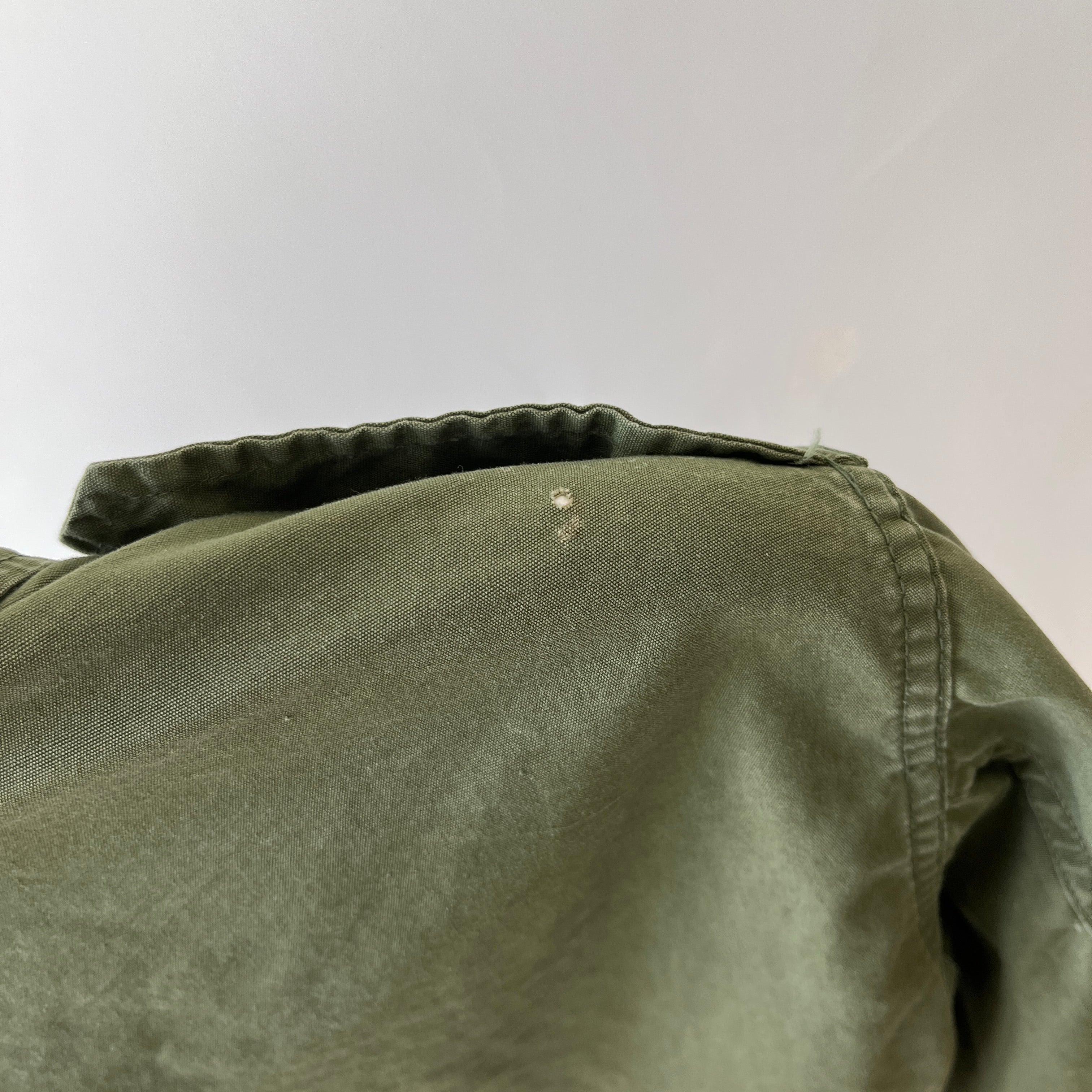 1960s OG 107 Vietnam Era and Patched Smaller Size Jacket - The Arm Patches! Collectible