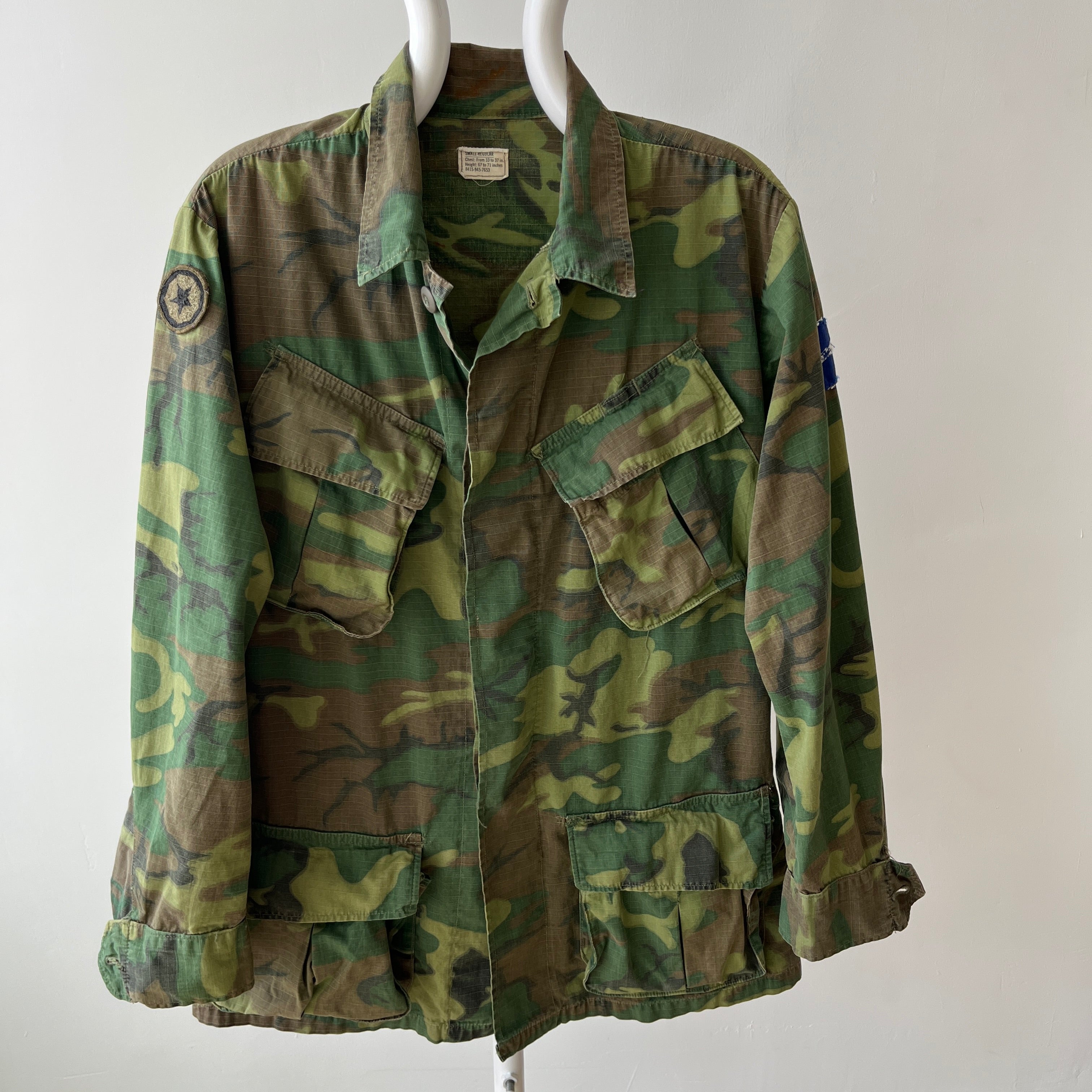 1969 Camo Cotton Class 2 Jacket (Rare - Richard Wynn Enterprises)