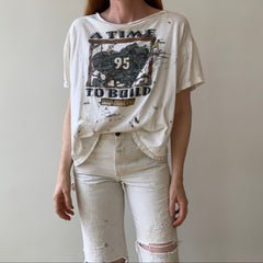 1995 A Time To Build Group Work Camps T-Shirt