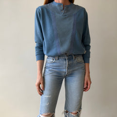1980s Ocean Pacific Thermal/Sweatshirt - Personal Collection Piece
