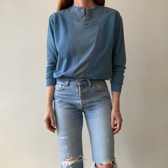 1980s Ocean Pacific Thermal/Sweatshirt - Personal Collection Piece