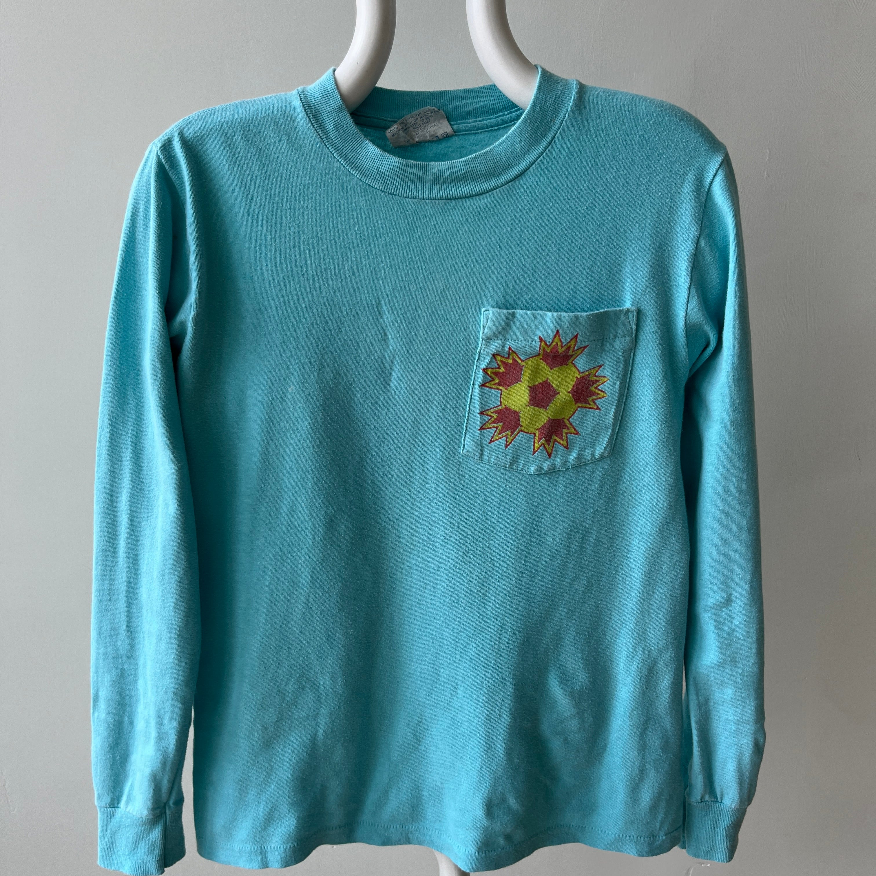 1980s Baltimore Blast Long Sleeve Smaller Soccer Shirt
