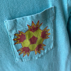 1980s Baltimore Blast Long Sleeve Smaller Soccer Shirt