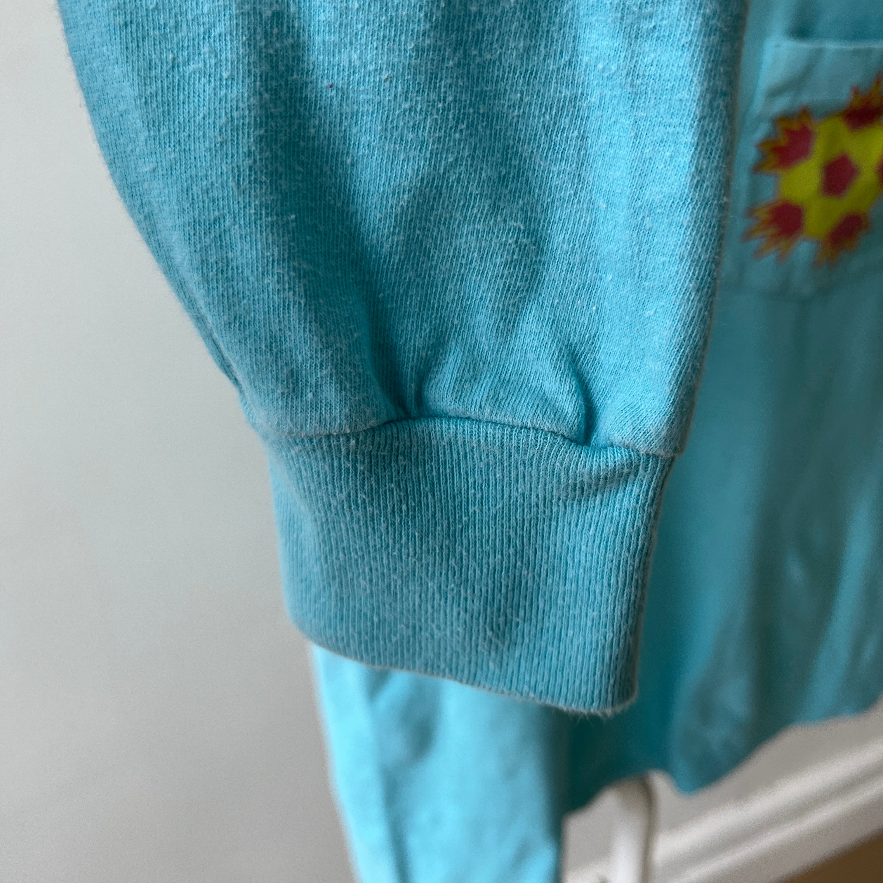 1980s Baltimore Blast Long Sleeve Smaller Soccer Shirt