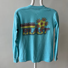 1980s Baltimore Blast Long Sleeve Smaller Soccer Shirt