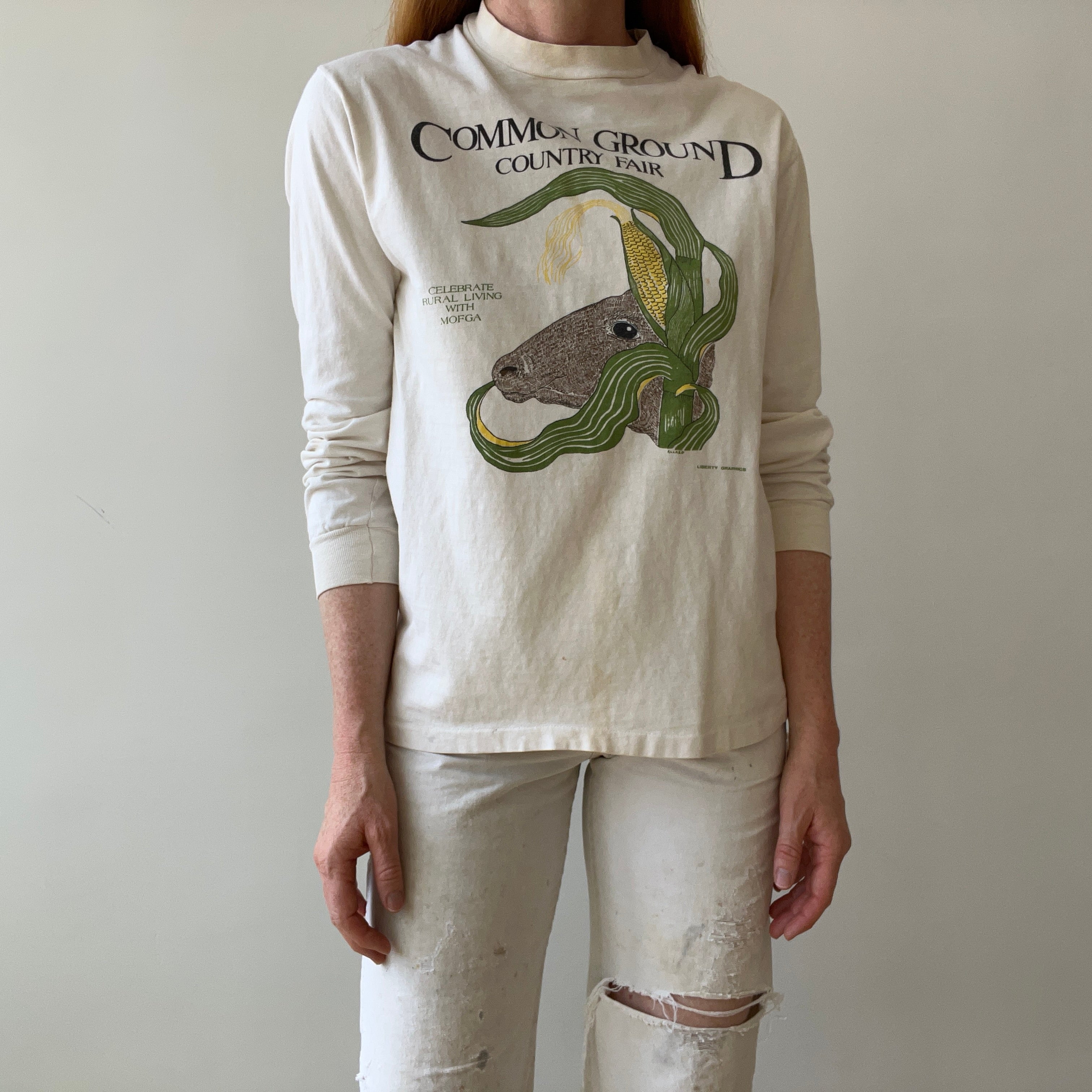 1990s Common Ground Country Fair Long Sleeve T-Shirt
