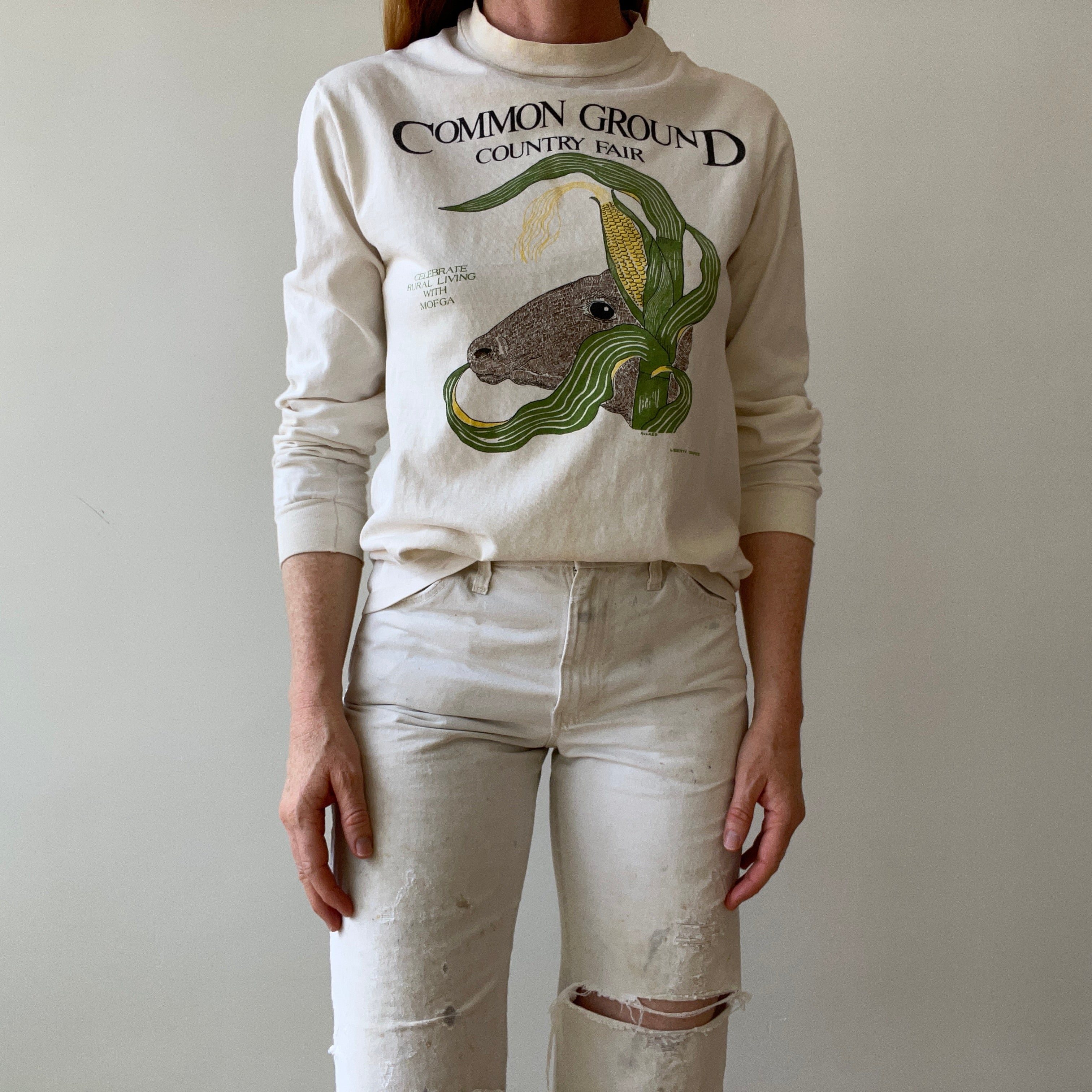 1990s Common Ground Country Fair Long Sleeve T-Shirt