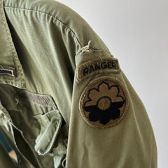 1970s Vietnam Jungle Jacket with Slanted Pockets and Redone Sleeves (Originals are still there)