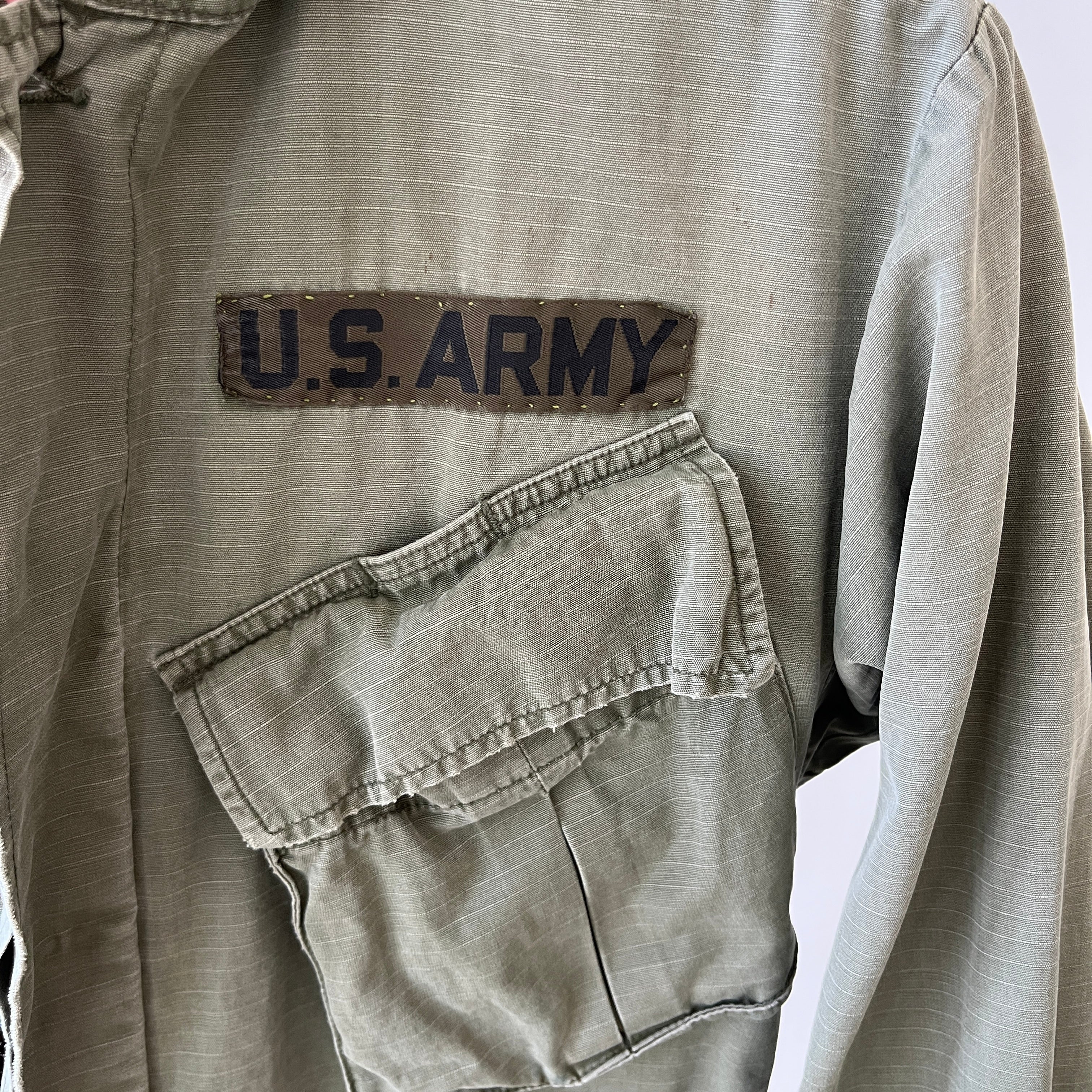 1969 Cotton Poplin Ripstop Jungle Jacket - US Army