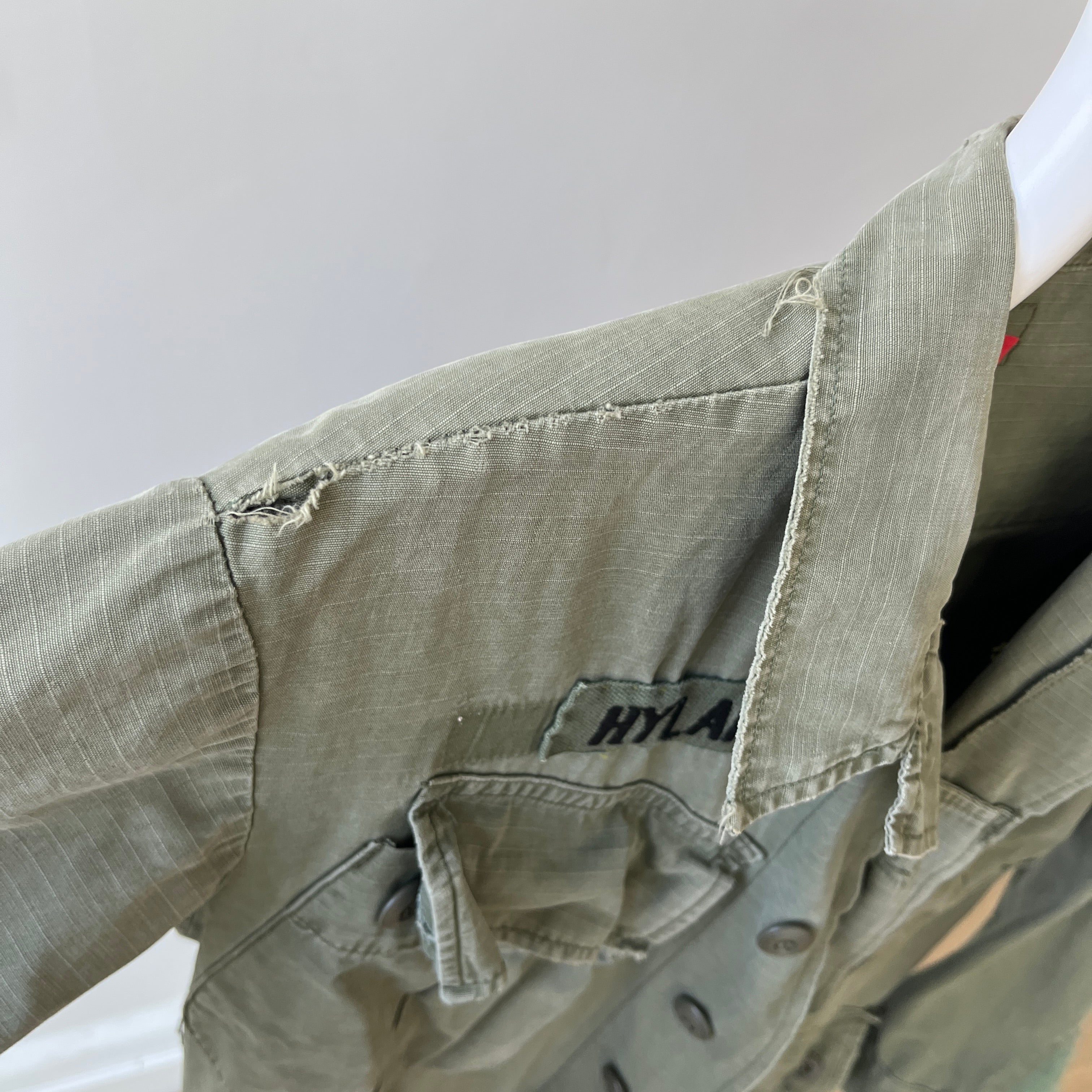 1969 Cotton Poplin Ripstop Jungle Jacket - US Army