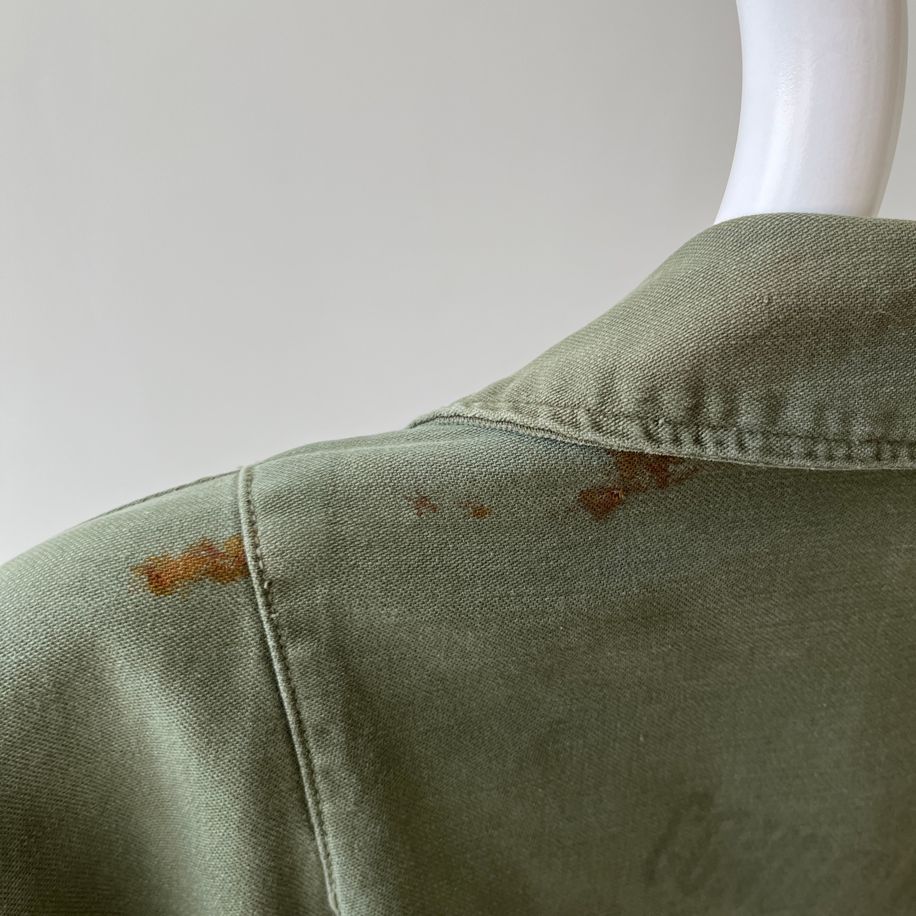 1964 Cut Short Sleeve OG-107 US Army Shirt -