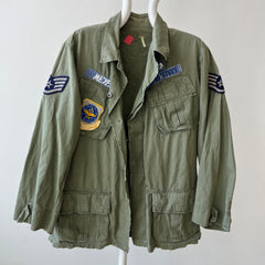 1969 US AIr Force Beat Up Vietnam Cotton Lightweight Jacket
