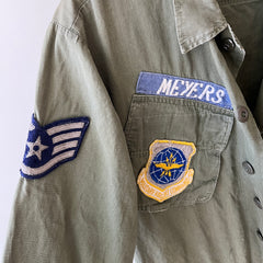 1969 US AIr Force Beat Up Vietnam Cotton Lightweight Jacket