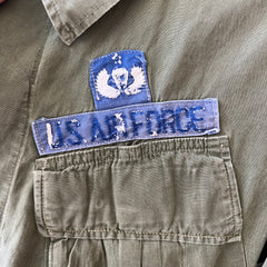 1969 US AIr Force Beat Up Vietnam Cotton Lightweight Jacket