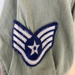 1969 US AIr Force Beat Up Vietnam Cotton Lightweight Jacket