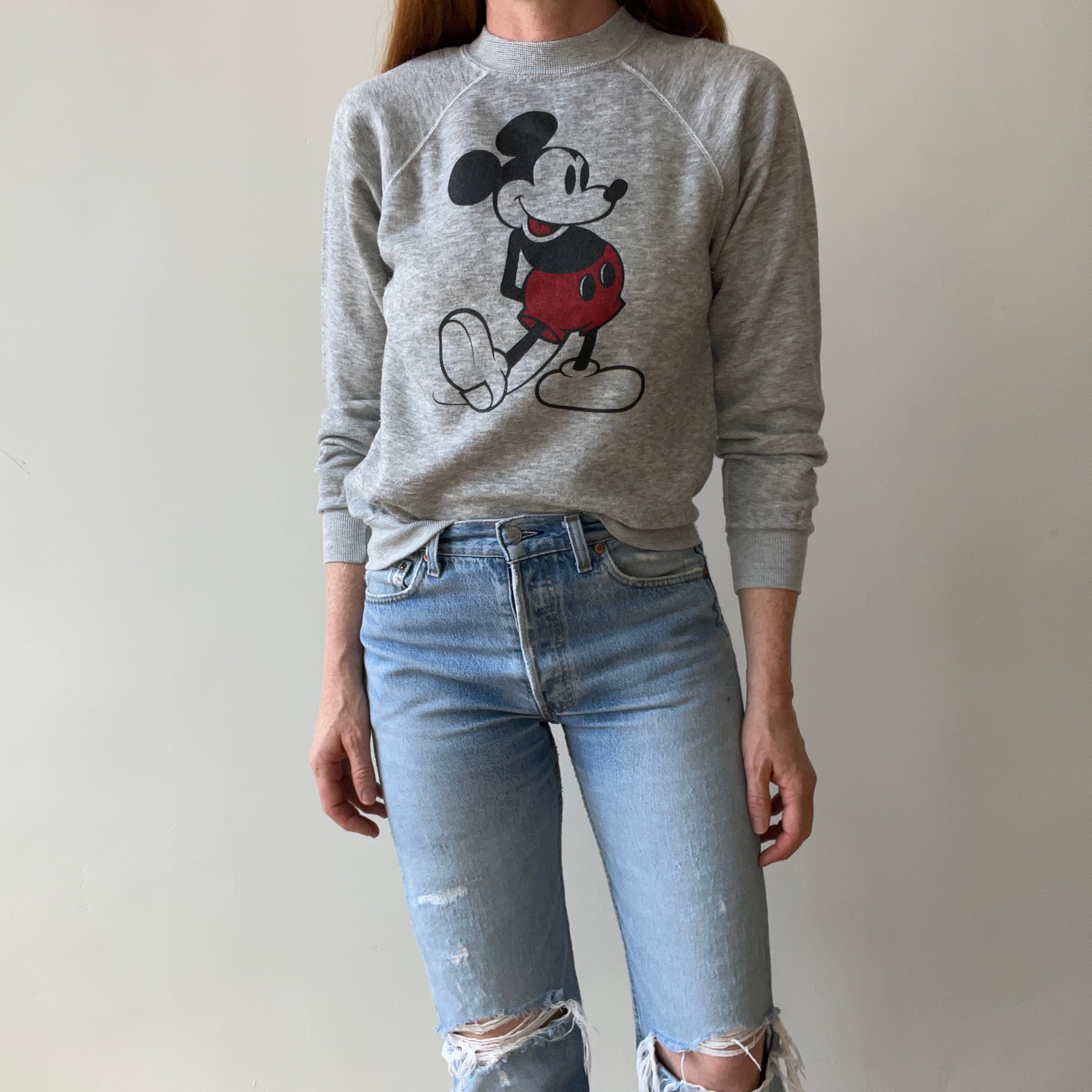 1980s Mickey Mouse Sweatshirt