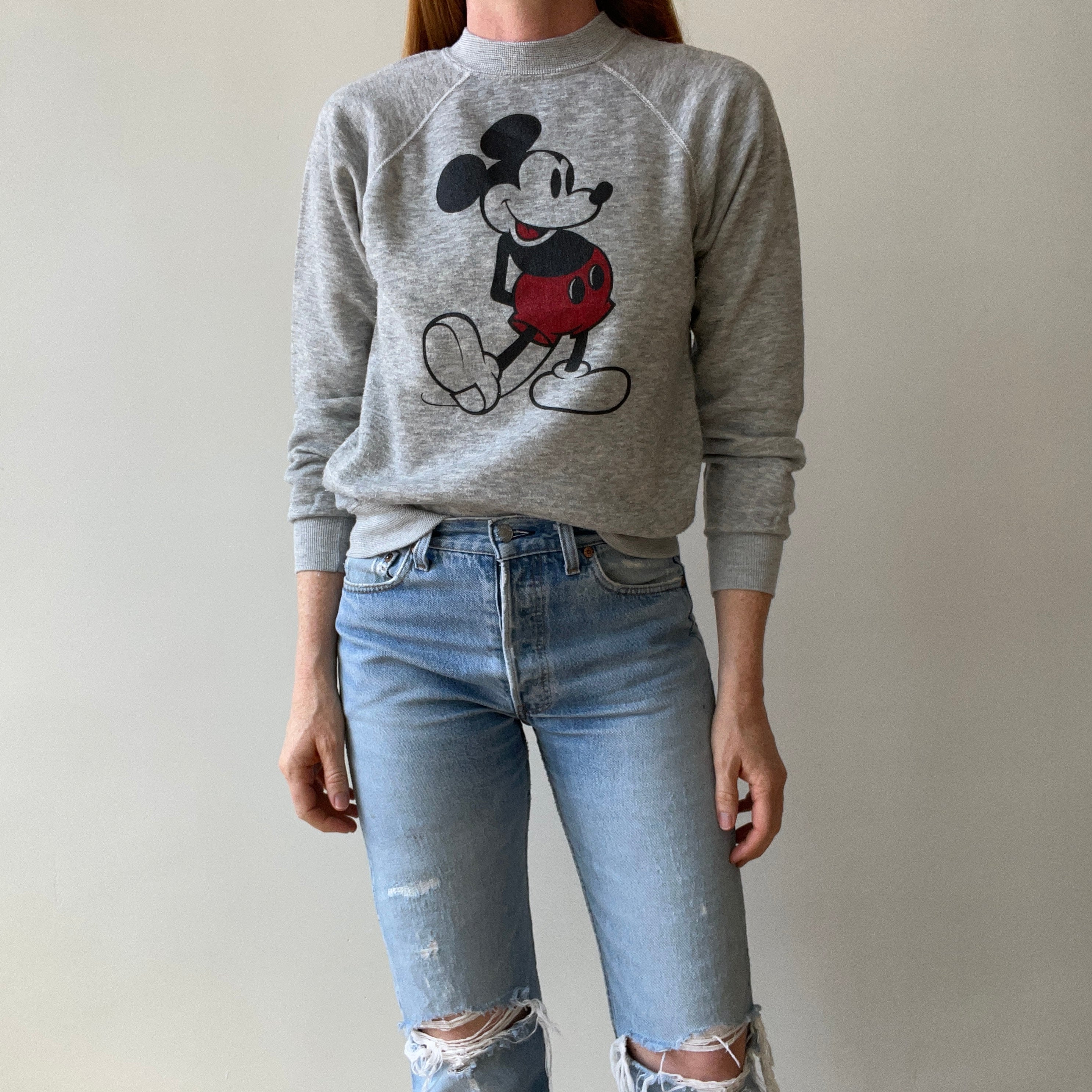 1980s Mickey Mouse Sweatshirt