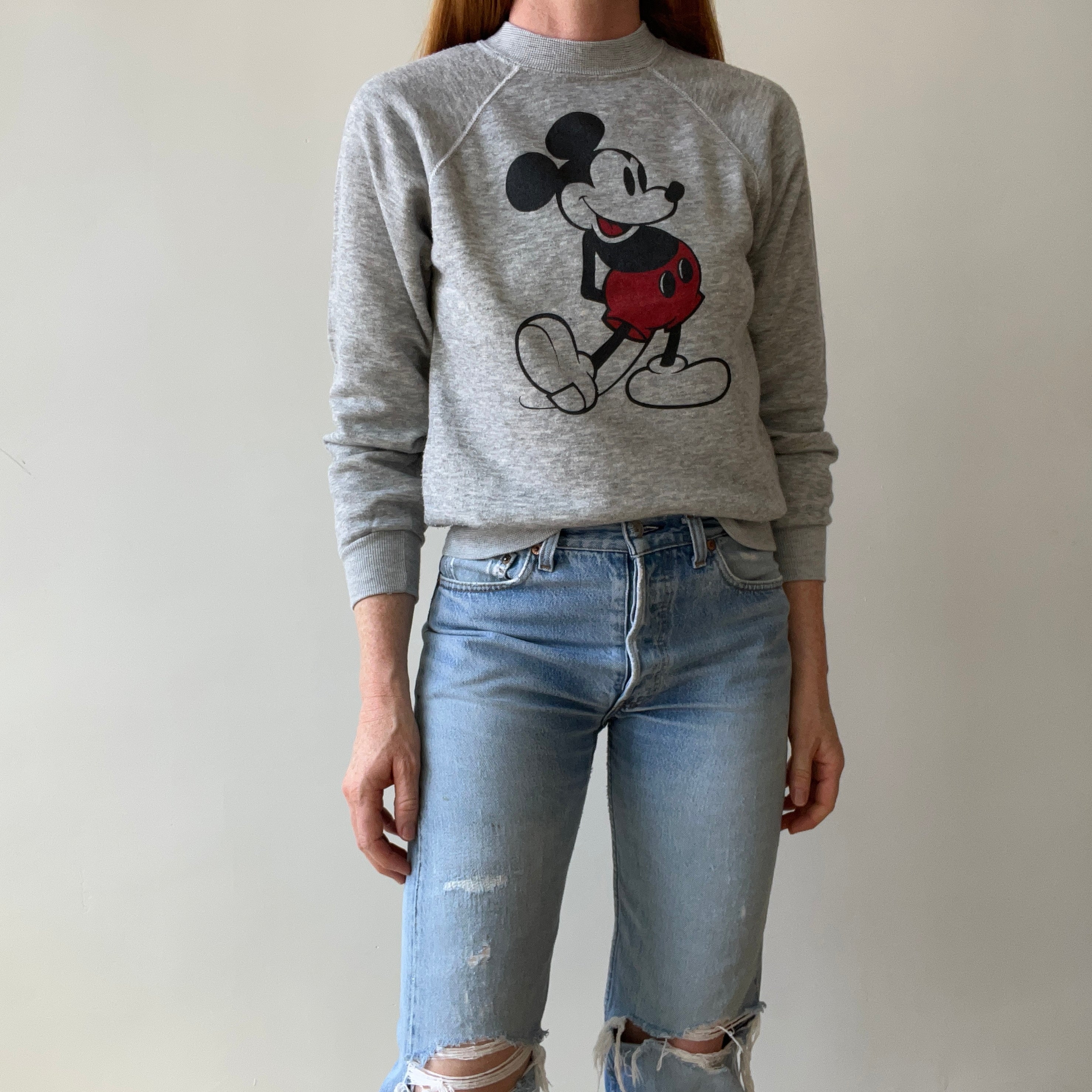 1980s Mickey Mouse Sweatshirt
