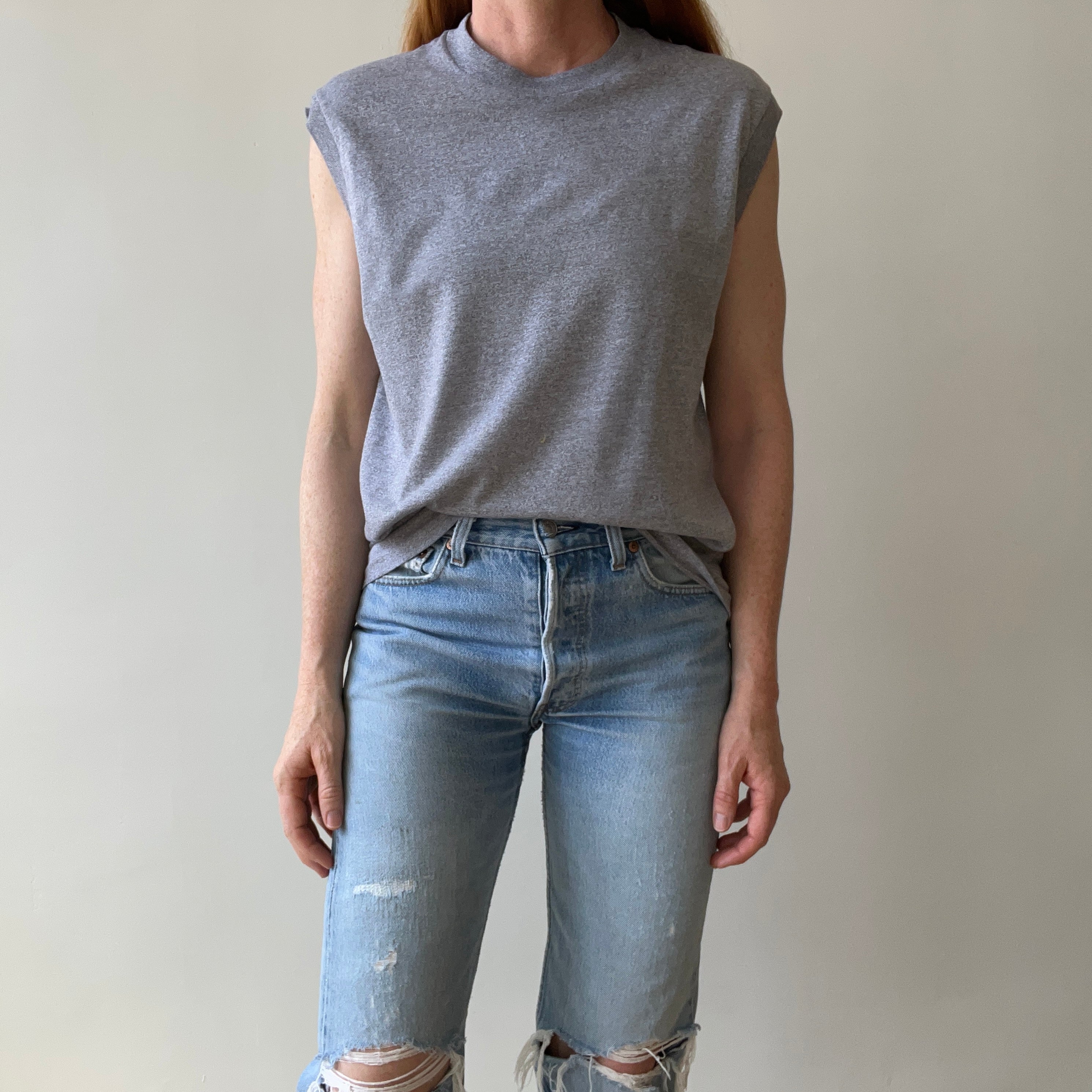 1980s/90s Grey Muscle T-Shirt