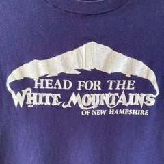 1980s Head For The White Mountains Of New Hampshire T Shirt