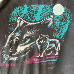 1990s Wolf Cut Off T-Shirt - YES PLEASE