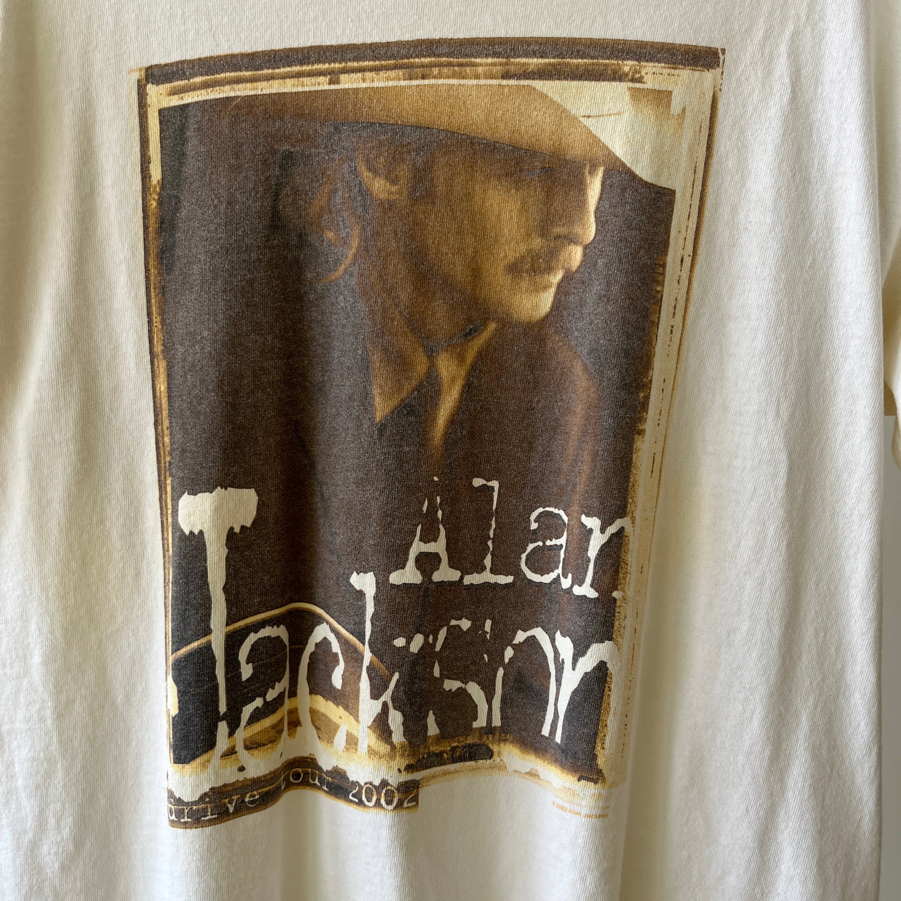 2002 Alan Jackson Drive Tour T-Shirt