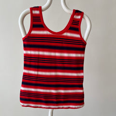 1970s Striped Tank-Top