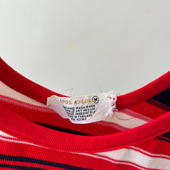 1970s Striped Tank-Top