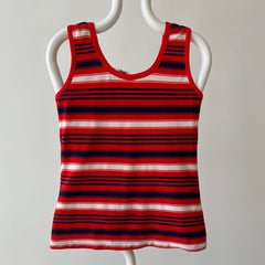 1970s Striped Tank-Top