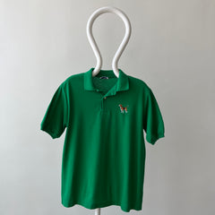 1980s Beagle Embroidered Polo Style Shirt