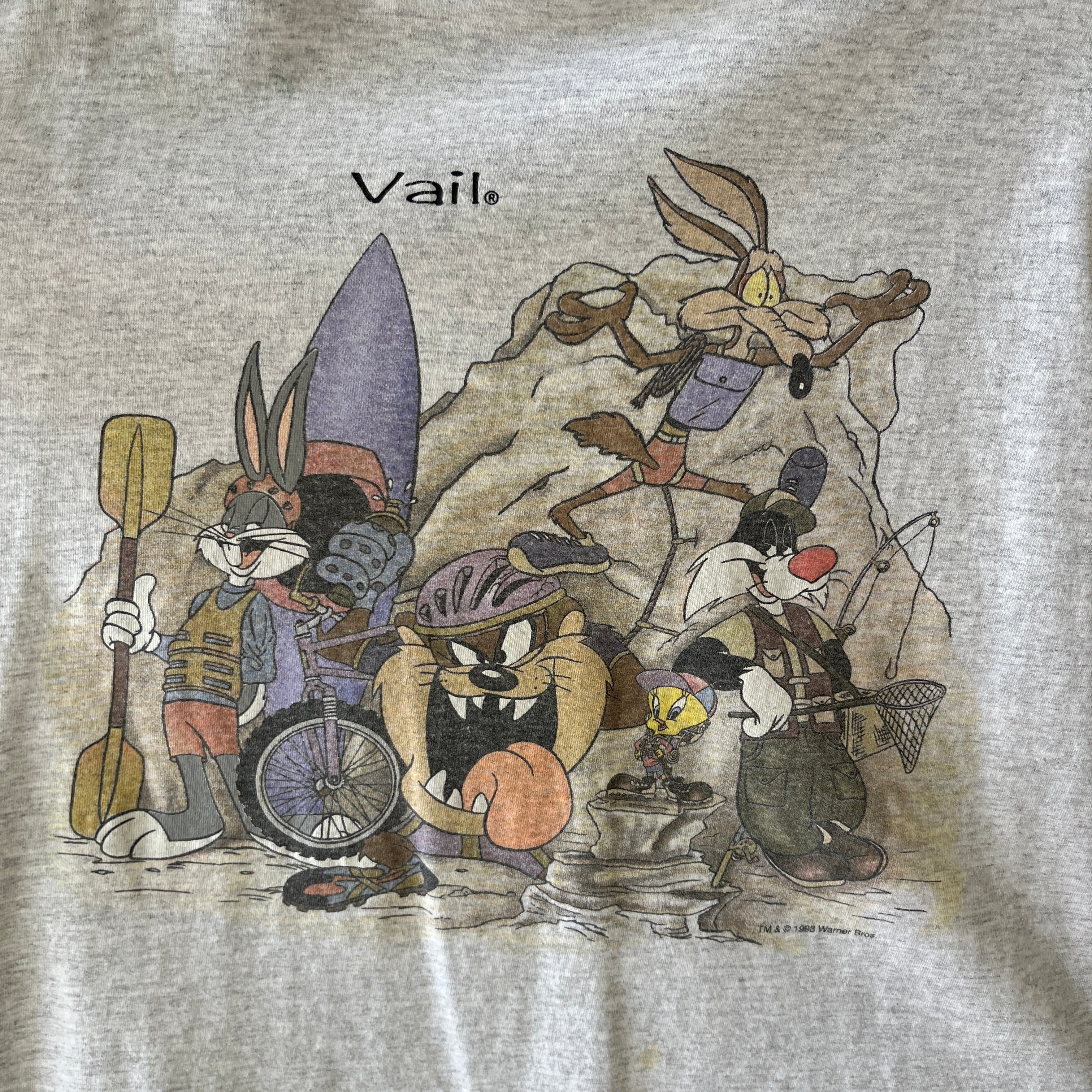 1998 Looney Tunes for Vail, Colorado T-Shirt