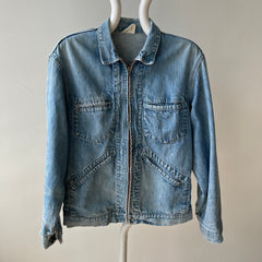 1960s Osh Kosh Denim Zip Jacket - THE OG TAG!!!