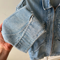 1960s Osh Kosh Denim Zip Jacket - THE OG TAG!!!