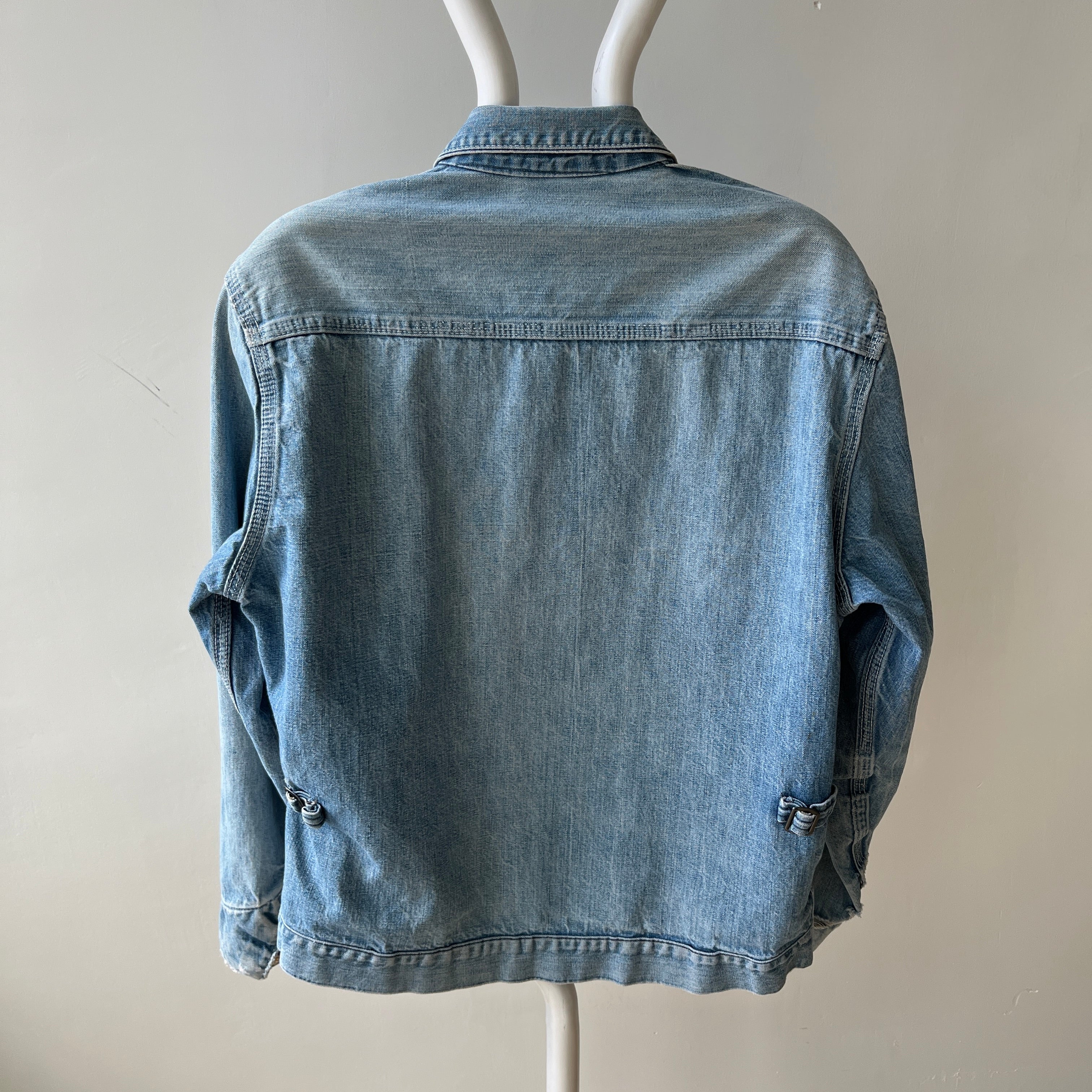 1960s Osh Kosh Denim Zip Jacket - THE OG TAG!!!