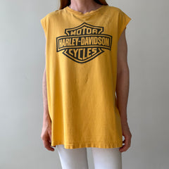 2005 Harley Davidson Cut Off Muscle Shirt - Thrashed with a Backside