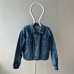 1970s Selvedge Paint Stained Type Two Style Denim Jean Jacket - WOAH