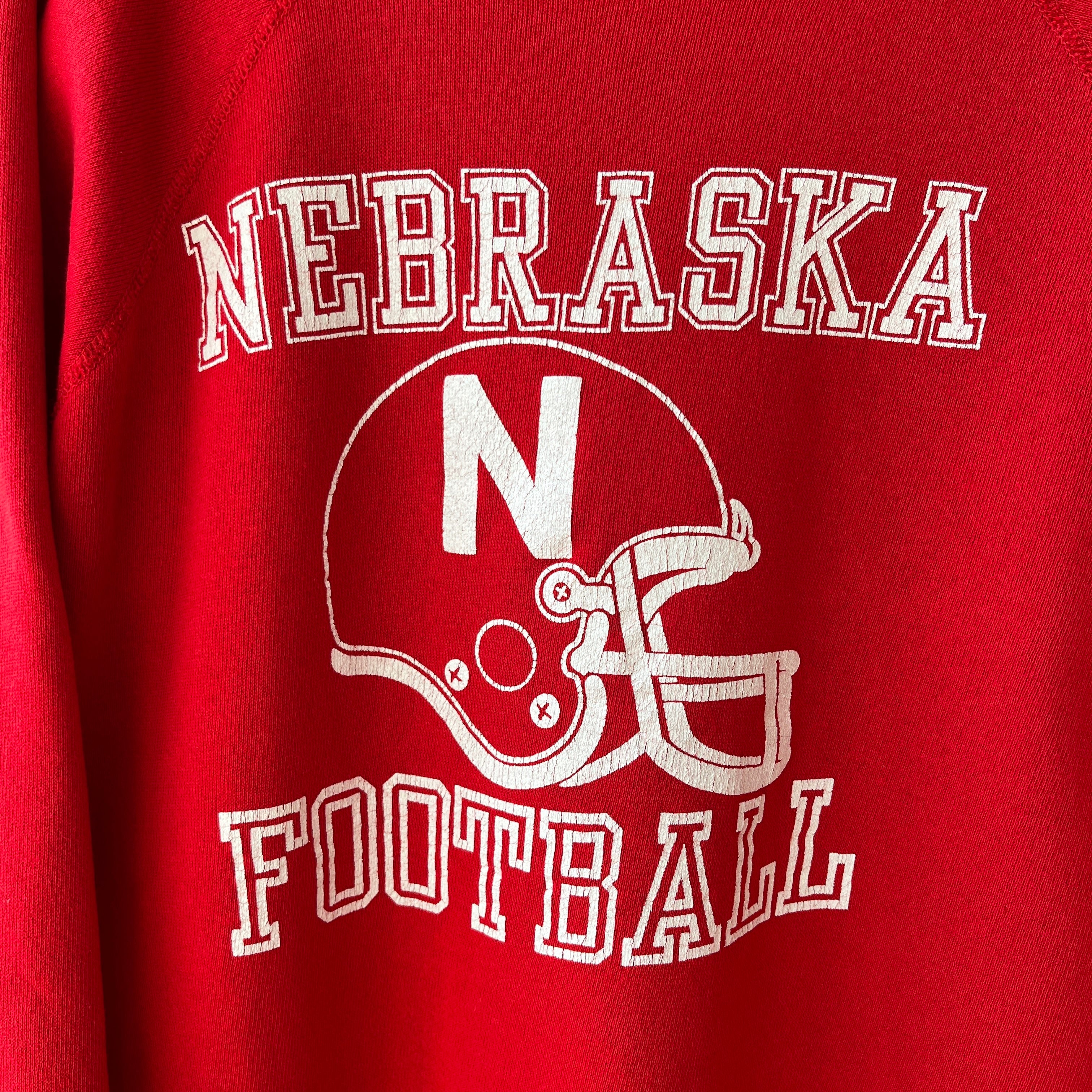 1970s/80s Nebraska Football Sweatshirt