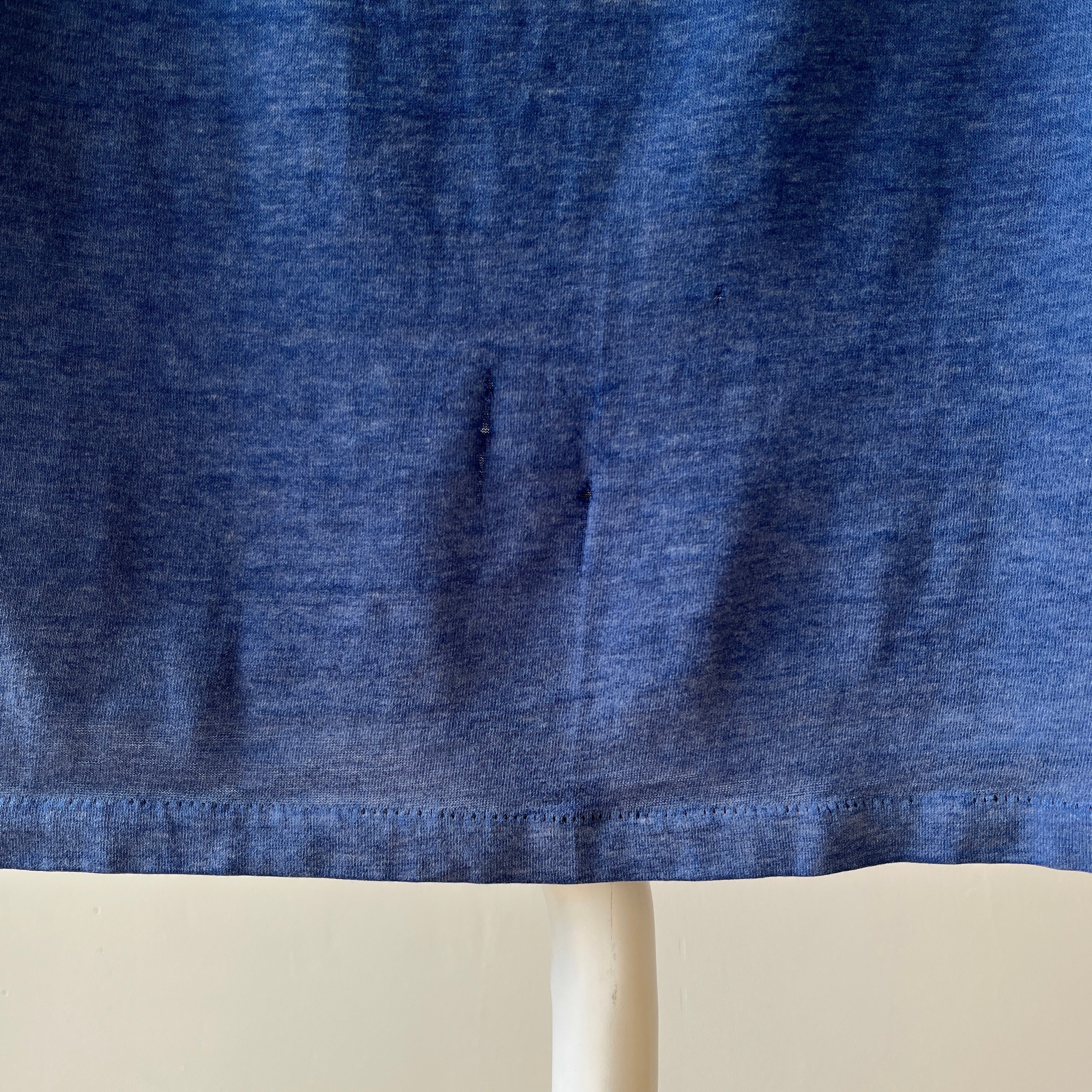 1982 Paper Thin Harley T Shirt Green Bay Wisconsin - GOLD