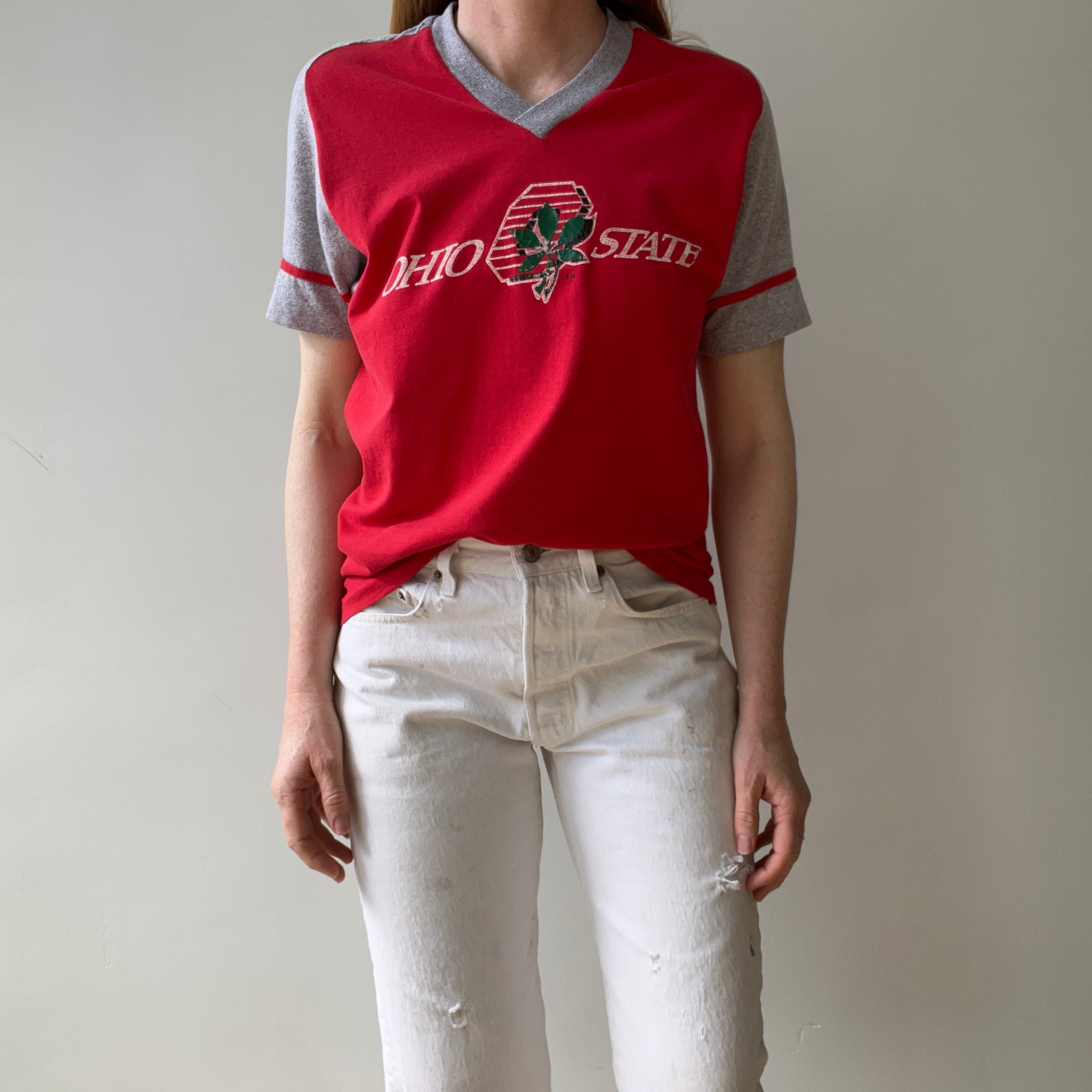 1970s Red/Grey Ohio State T-Shirt