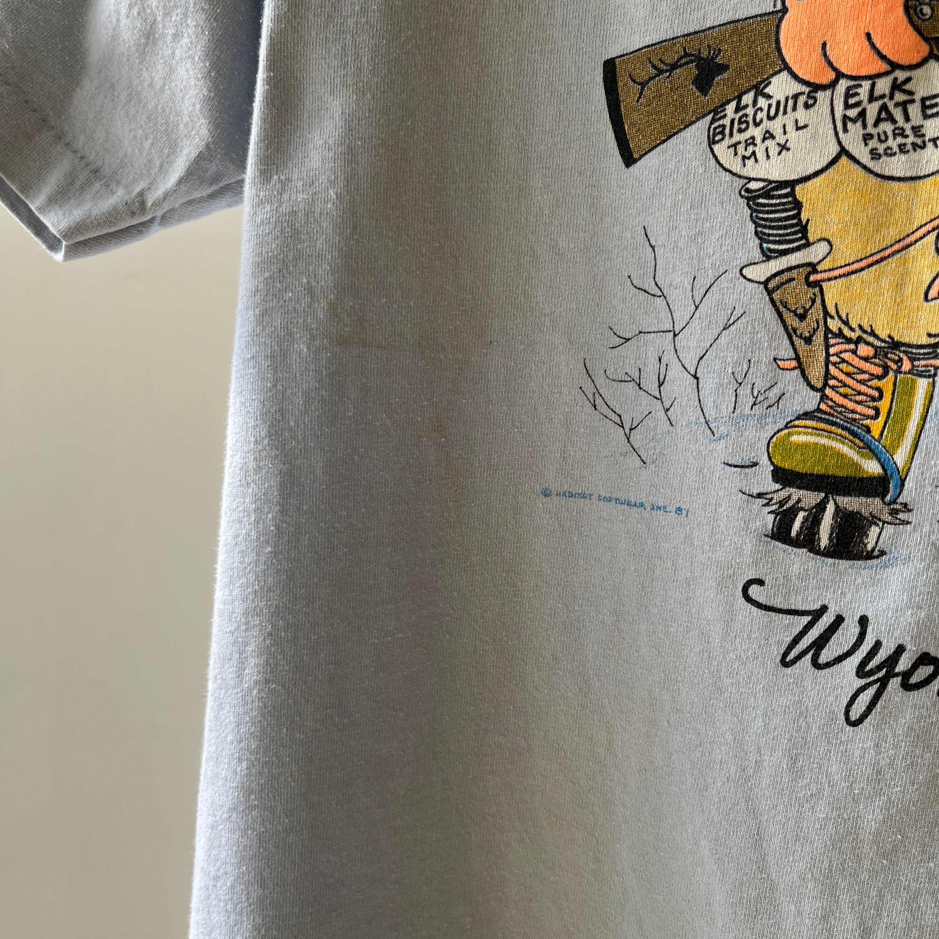 1987 Elk-Aholic T Shirt