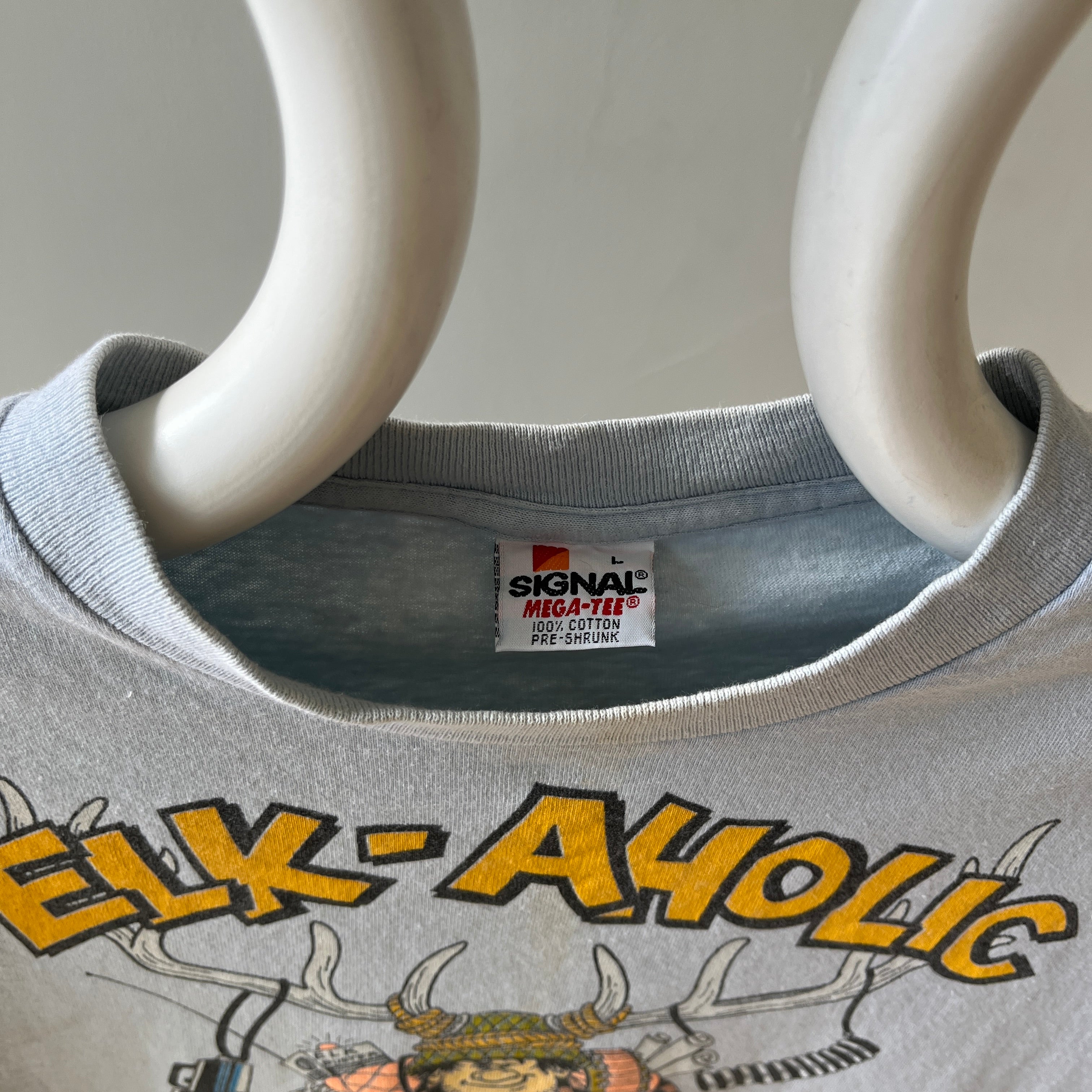 1987 Elk-Aholic T Shirt