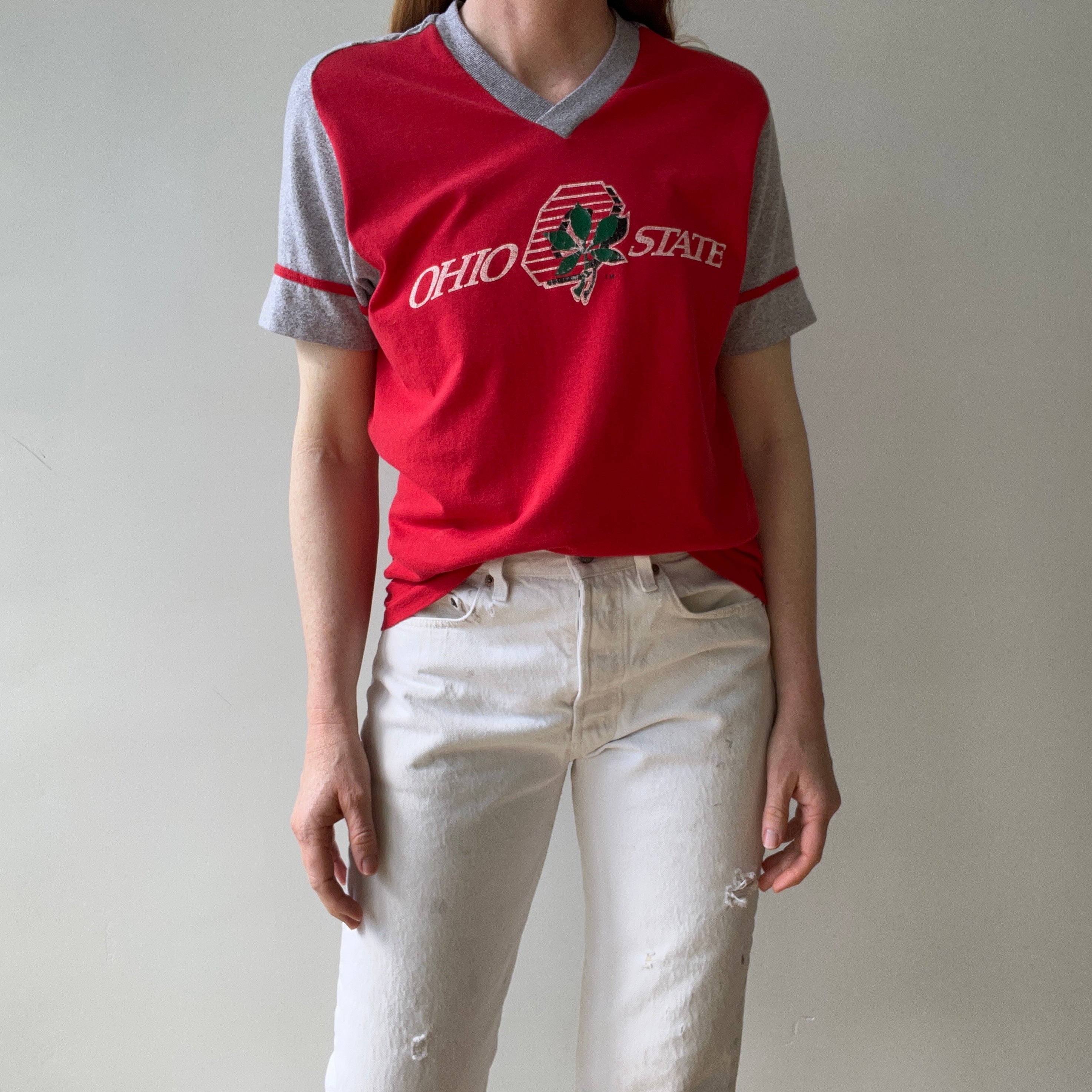 1970s Red/Grey Ohio State T-Shirt