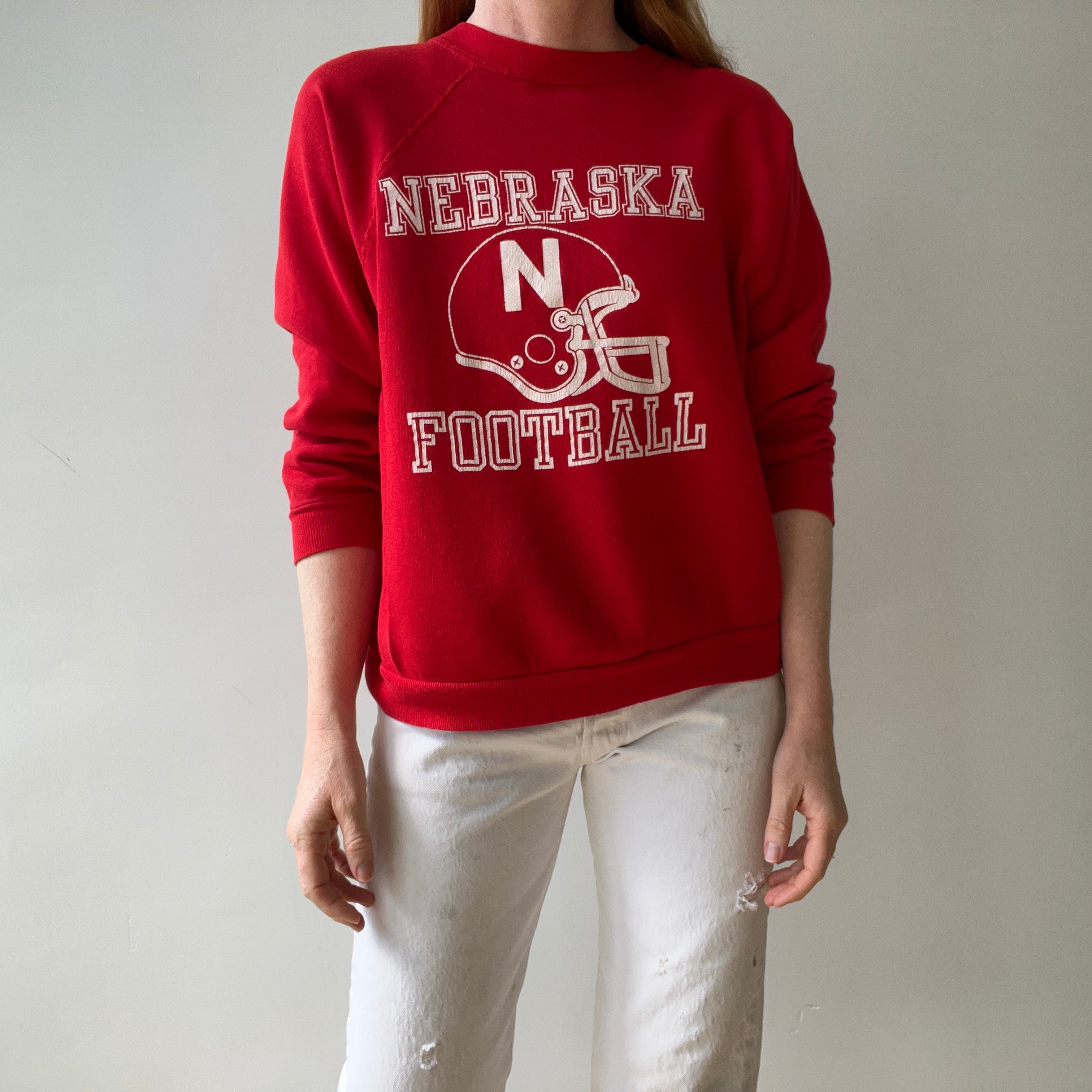 1970s/80s Nebraska Football Sweatshirt