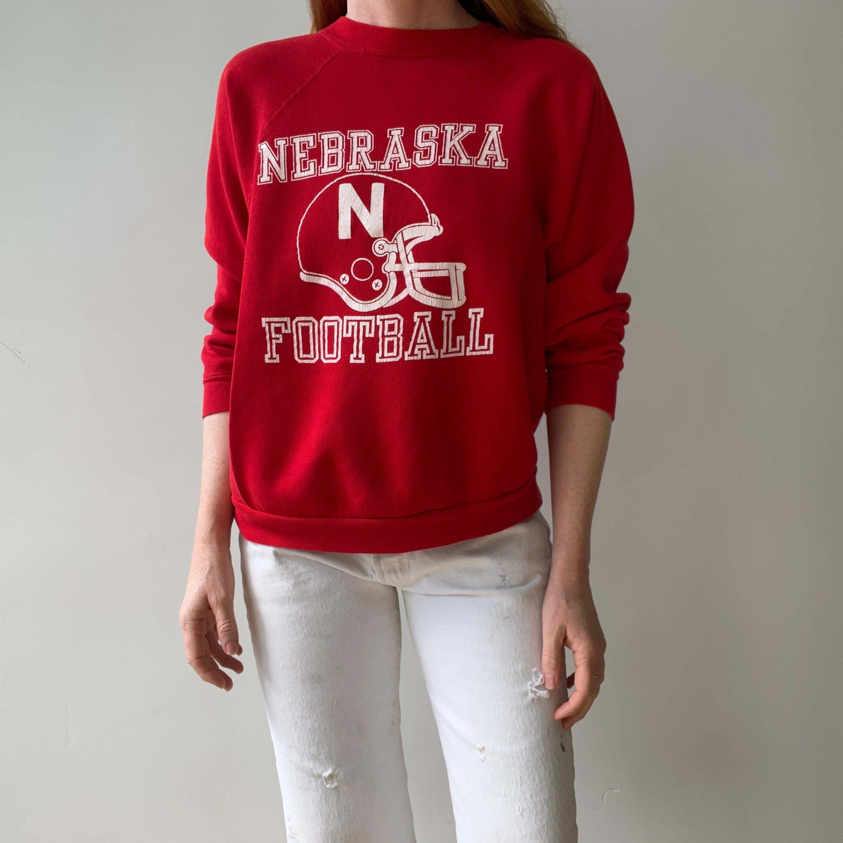 1970s/80s Nebraska Football Sweatshirt