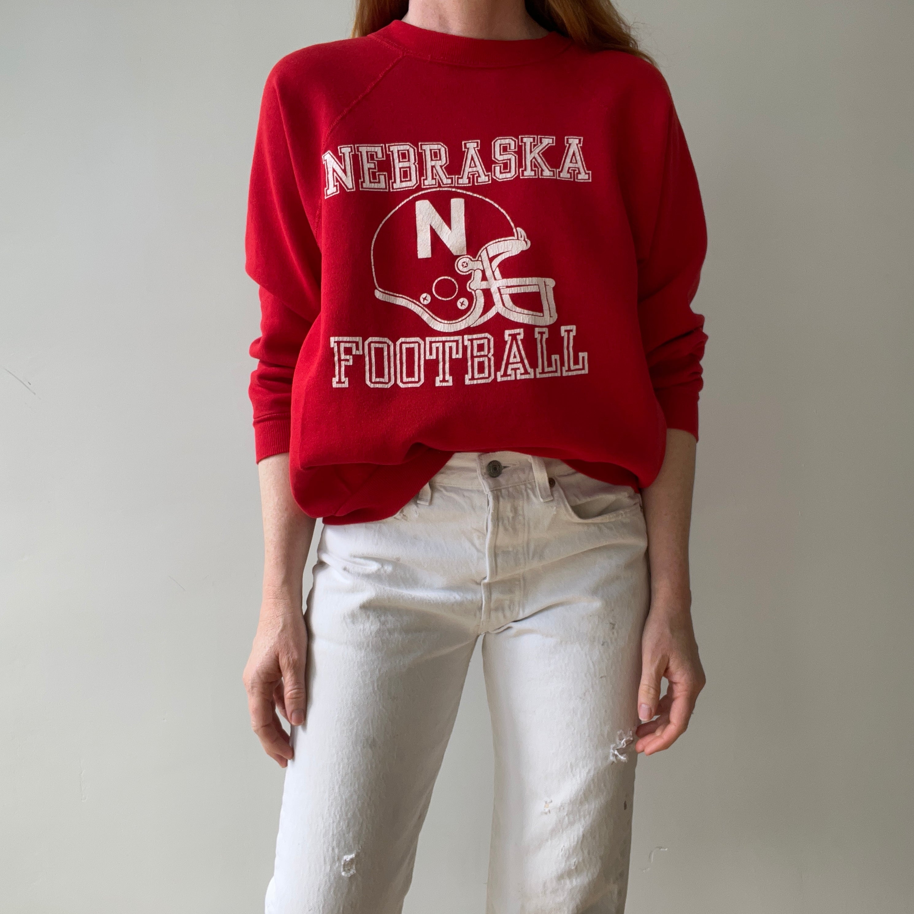 1970s/80s Nebraska Football Sweatshirt