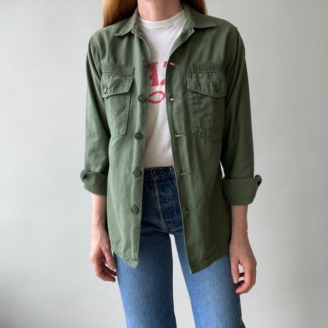1970s Sateen Cotton OG-107 US Army Shirt