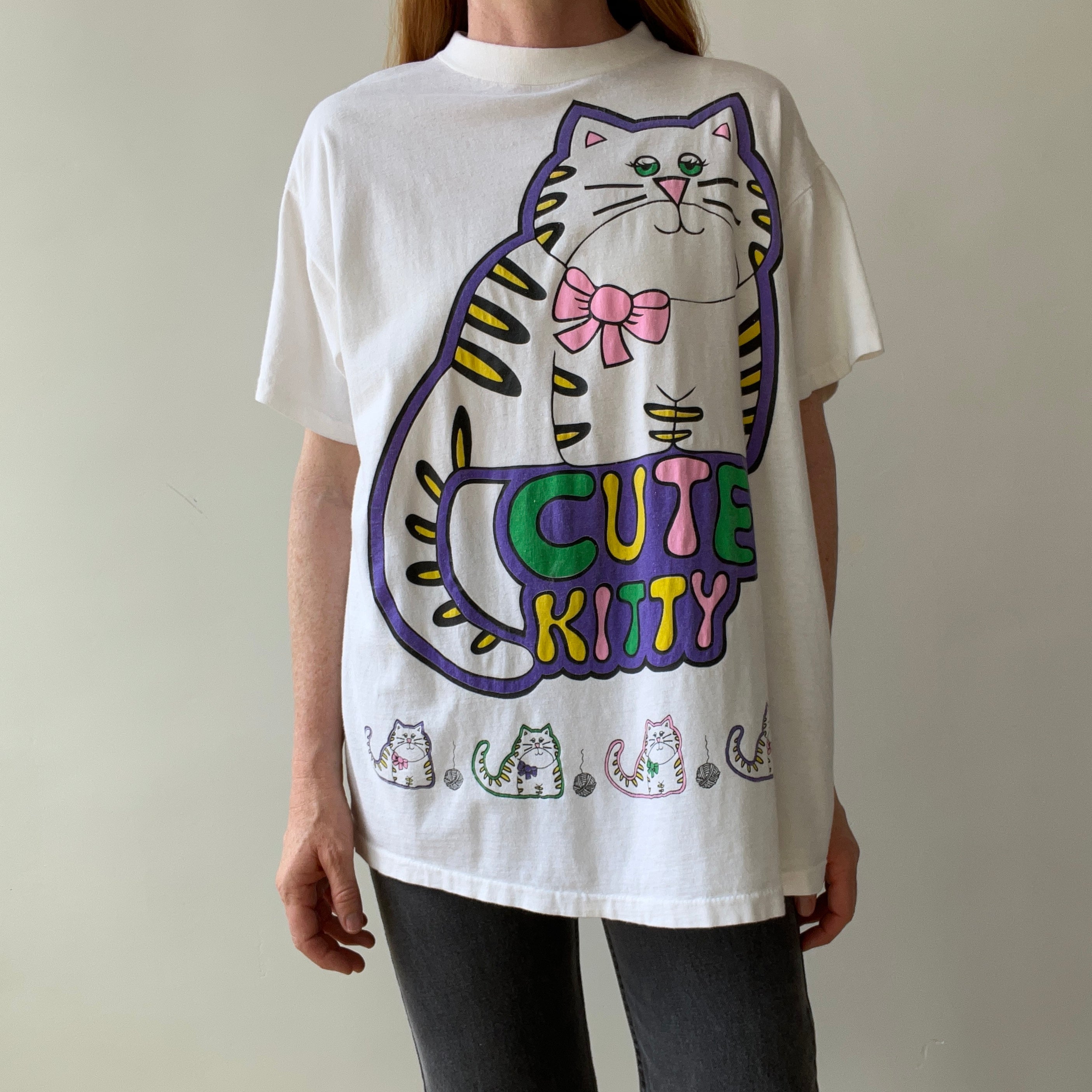 1980s/90s Cute Kitty T-Shirt