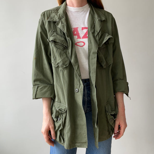 1982 Poplin Cotton US Army Jacket OG-107 Color